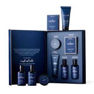 Kimirica Gift Set The Gentlemen Experience Set 5in1 Grooming kit for Mens,Boyfriend, Husband
