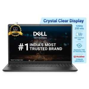 Dell 15 3520 Thin & Light Laptop, Intel Core i3-1215U Processor, 12th Gen 8GB RAM_512GB SSD